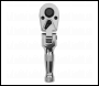 Sealey AK661SF Premier Stubby Flexi-Head Ratchet Wrench 3/8 inch Sq Drive