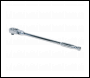 Sealey AK662F Ratchet Wrench Flexi-Head 445mm 1/2 inch Sq Drive Pear-Head Flip Reverse