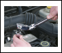 Sealey AK662F Premier Pear-Head Ratchet Wrench with Flexi-Head & Flip Reverse 1/2 inch Sq Drive 445mm