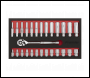 Sealey AK66721 Premier Ratchet Wrench & Socket Set 1/4 inch Sq Drive 27pc