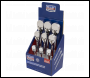 Sealey AK6672DB Premier Pear-Head Ratchet Wrenches with Flip Reverse 1/4 inch , 3/8 inch  & 1/2 inch Sq Drive - Display Box of 9