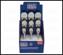 Sealey AK6672DB Premier Pear-Head Ratchet Wrenches with Flip Reverse 1/4 inch , 3/8 inch  & 1/2 inch Sq Drive - Display Box of 9