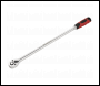 Sealey AK6694 Ratchet Wrench Extra-Long 435mm 3/8 inch Sq Drive
