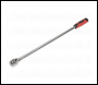 Sealey AK6695 Premier Extra-Long Ratchet Wrench 1/2 inch Sq Drive 600mm