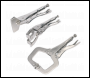 Sealey AK67 'C' Clamp & Welding Clamp Set 3pc