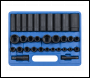 Sealey AK681 Premier Metric/Imperial Impact Socket Set 3/8 inch  & 1/2 inch Sq Drive 32pc