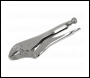 Sealey AK6821 Locking Pliers Curved Jaws 225mm 0-47mm Capacity