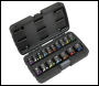 Sealey AK68218 Impact Socket Set 3/8 inch Sq Drive 17pc