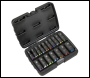 Sealey AK68219 Deep Impact Socket Set 3/8”Sq Drive 17pc