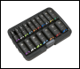 Sealey AK68219 Deep Impact Socket Set 3/8”Sq Drive 17pc