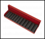 Sealey AK683 Premier Metric/Imperial Deep Impact Socket Set 3/8 inch Sq Drive 12pc