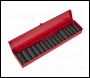 Sealey AK685 Premier Metric/Imperial Deep Impact Socket Set 1/2 inch Sq Drive 16pc