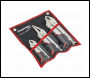 Sealey AK6863 Premier Quick Release Locking Pliers Set 3pc