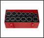 Sealey AK687 Premier Metric/Imperial Deep Impact Socket Set 3/4 inch Sq Drive 13pc