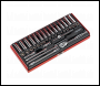 Sealey AK690 Premier Metric/Imperial Socket Set 1/4 inch Sq Drive 41pc