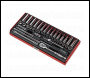 Sealey AK690 Premier Metric/Imperial Socket Set 1/4 inch Sq Drive 41pc