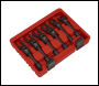 Sealey AK6901 Flexi-Head Flare Nut Diesel Injection Wrench Set 6pc 3/8 inch Sq Drive