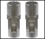 Sealey AK6902 Slim Profile Diesel Piezo Injector Pipe Sockets 3/8 inch Sq Drive 17 & 18mm 2pc