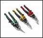 Sealey AK69073 Premier High Leverage Aviation Tin Snip Set 3pc
