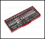 Sealey AK692 Premier Metric/Imperial Socket Set 3/8 inch Sq Drive 45pc