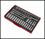 Sealey AK6941 Premier Socket Set 1/2 inch Sq Drive 46pc