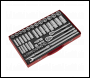 Sealey AK6942 Premier Socket Set 3/8 inch  & 1/2 inch Sq Drive 50pc