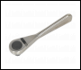 Sealey AK6961 Premier Micro Bit Driver Ratchet Stainless Steel 1/4 inch Hex
