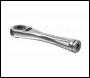 Sealey AK6962 Bit Driver Ratchet Micro 1/4 inch Hex Stainless Steel