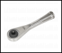 Sealey AK6962 Bit Driver Ratchet Micro 1/4 inch Hex Stainless Steel