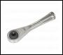 Sealey AK6962 Premier Stainless Steel Micro Bit Driver Ratchet 1/4 inch Hex