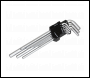 Sealey AK7137 Premier Extra-Long Hex Key Set 9pc