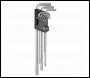 Sealey AK7137 Premier Extra-Long Hex Key Set 9pc