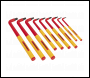 Sealey AK7178 Premier Extra-Long TRX-Star* Key Set 9pc - VDE Approved