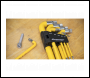 Sealey AK7189 Premier Jumbo Anti-Slip Spline Key Set 9pc