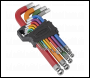 Sealey AK7192 Premier Jumbo Ball-End Hex Key Set 13pc