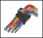 Sealey AK7192 Premier Jumbo Ball-End Hex Key Set 13pc