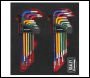 Sealey AK7199 TRX-Star* & Ball-End Hex Key Set 18pc Long Anti-Slip