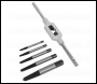 Sealey AK721 Screw Extractor Set with Wrench 6pc Helix Type