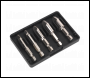 Sealey AK7228 HSS Screw Extractor Set 5pc