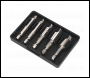 Sealey AK7228 HSS Screw Extractor Set 5pc