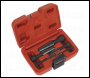 Sealey AK752 Screw Extractor Set 5pc Double Edge