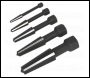 Sealey AK752 Screw Extractor Set 5pc Double Edge