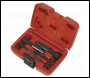 Sealey AK752 Screw Extractor Set 5pc Double Edge