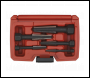 Sealey AK752 Double Edge Screw Extractor Set 5pc