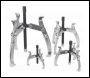 Sealey AK79 Gear Reversible Puller Set 4pc Triple Leg