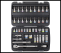 Sealey AK7915 Socket & Socket Bit Set 3/8 inch Sq Drive 42pc
