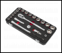 Sealey AK7921 Premier Platinum Socket Set 3/8 inch Sq Drive 31pc