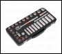 Sealey AK7922 Premier Platinum Socket Set 3/8 inch Sq Drive 32pc