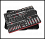Sealey AK7926 Premier Platinum Socket Set 1/4 inch  & 1/2 inch Sq Drive 108pc