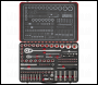 Sealey AK7926 Premier Platinum Socket Set 1/4 inch  & 1/2 inch Sq Drive 108pc